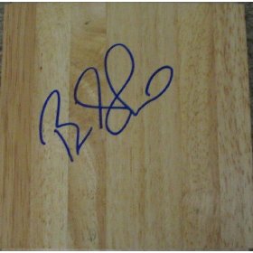 Brian Shaw autographed 6x6 hardwood floor